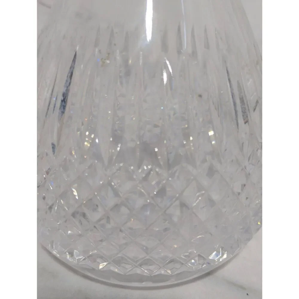 Unknown Brand Cut Lead Crystal Decanter With Stopper Glassware
